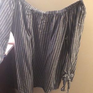 Off the shoulder shirt